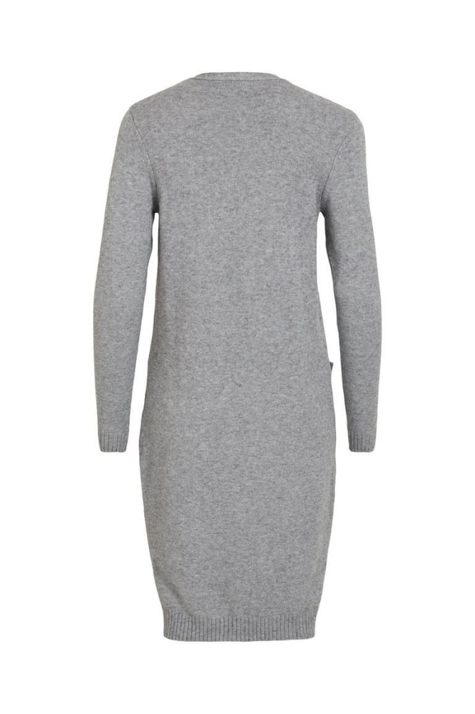 VIRIL LONG L/S KNIT CARDIGAN NOOS - 14042770 Medium Grey Melange